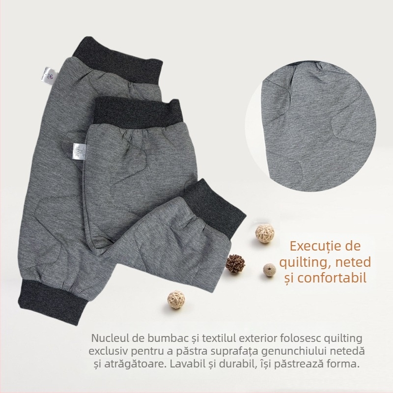 Genunchiere pentru persoane în vârstă, largi și groase, căptușite, antiderapante și împotriva căderii, protecție extinsă a picioarelor pentru somn într-o cameră cu aer condiționat