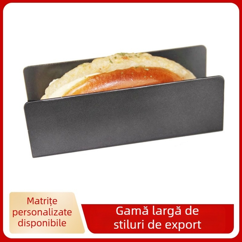 Formă dreptunghiulară de copt din oțel carbon, antiaderentă, pentru biscuiți și fursecuri