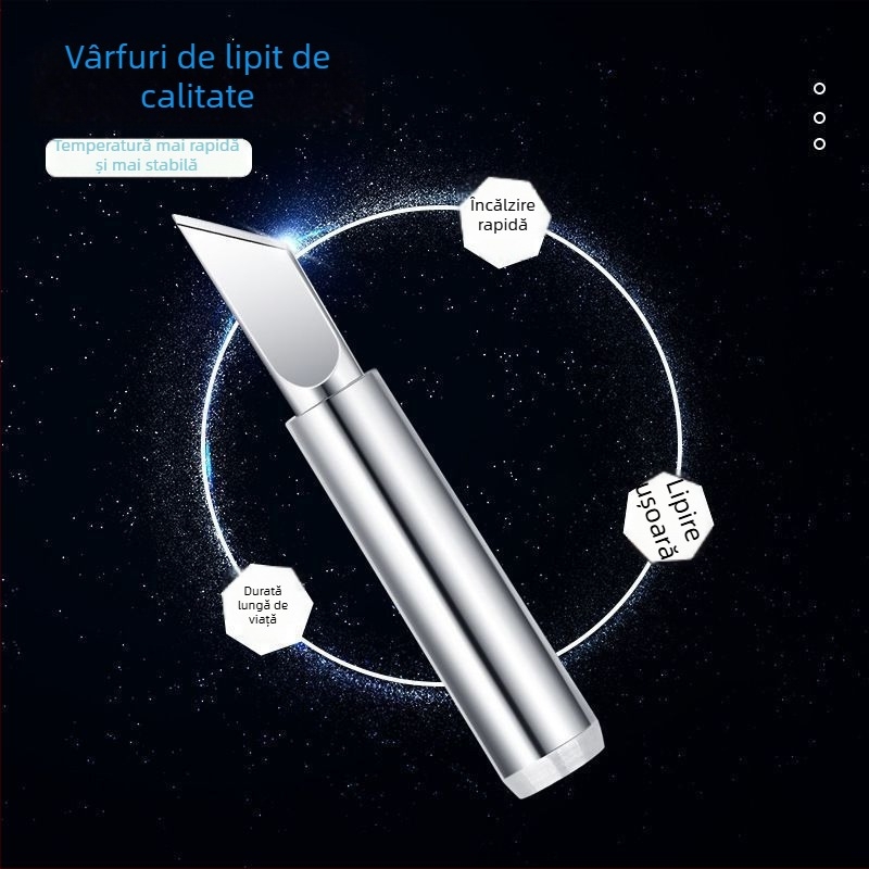 Vârfuri de lipire 936, fără plumb, tip D, universal, temperatură constantă