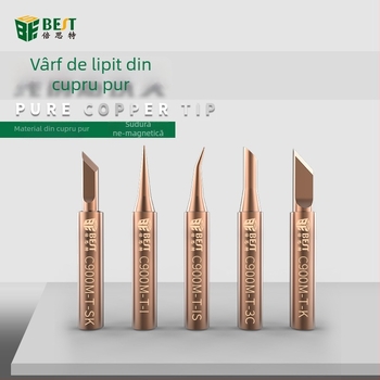 936 Vârf de lipire din cupru pur, încălzire internă, vârf nemagnetic, corn de sudură pentru sudură plastică