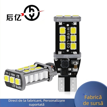 Lumină LED pentru marșarier auto T15 2835 15SMD, 12V, 15W, 500lm, IP45