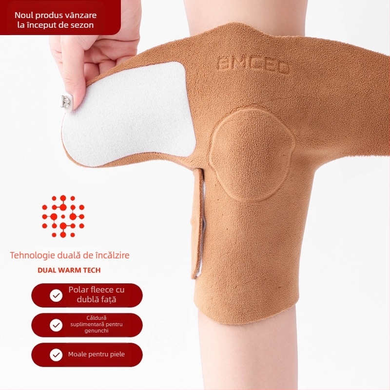 Genunchieră cu Velcro dublu pentru căldură — Dream Set Sail, unisex, adult, iarna 2023