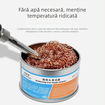 Curățător de vârf pentru fier de lipit Himos – Seria Curățător cap de fier; Alias: Curățător duză vârf lipitor; Origine: Guangdong; Brand privat autorizat: Da
