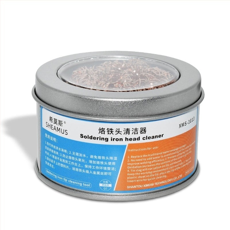 Curățător de vârf pentru fier de lipit Himos – Seria Curățător cap de fier; Alias: Curățător duză vârf lipitor; Origine: Guangdong; Brand privat autorizat: Da