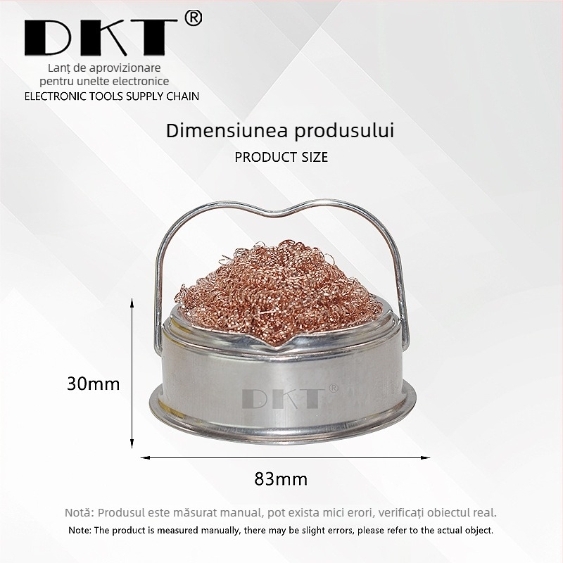 DKT Minge de curățare a vârfului de lipire, model DKT599C