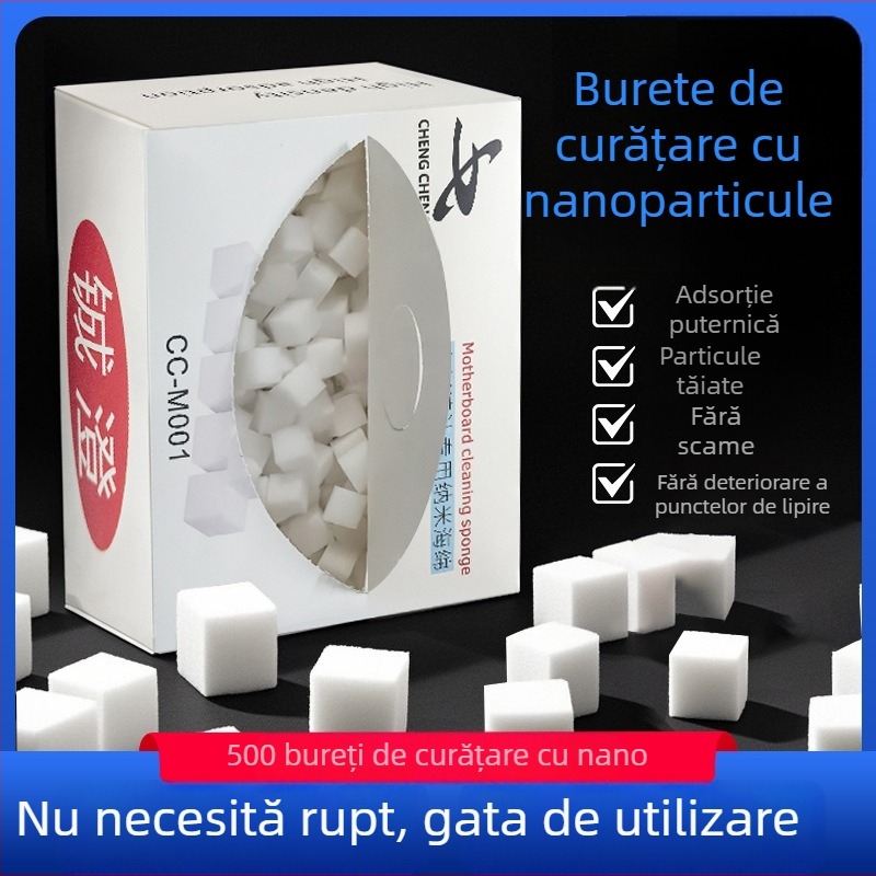 Sponge de curățare a plăcii de bază a telefonului mobil – eliminare adeziv OCA, curățare ecran, brand Cheng Cheng, seria CC-M001