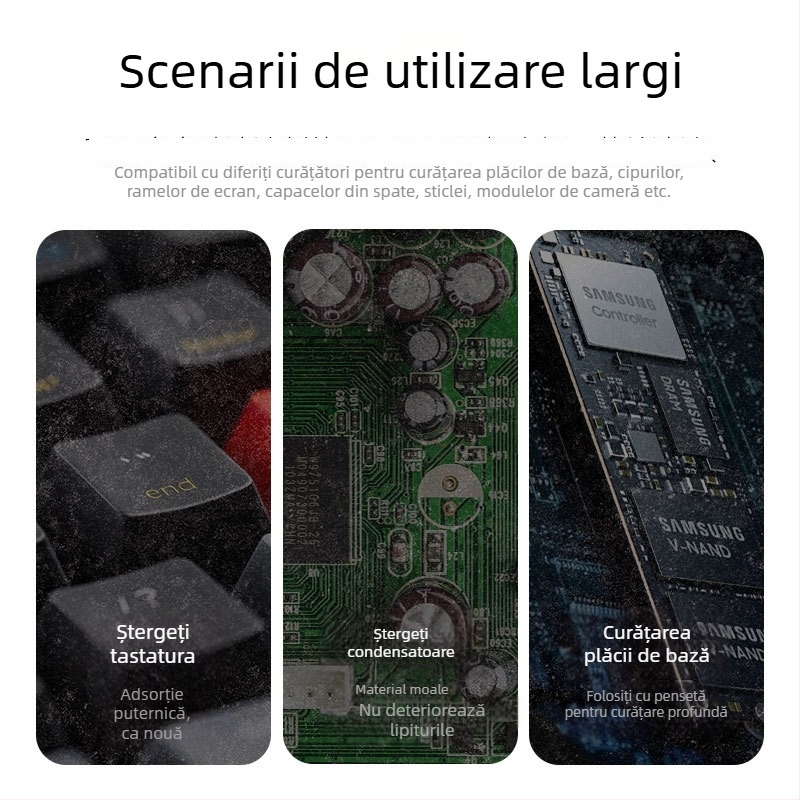 Sponge de curățare a plăcii de bază a telefonului mobil – eliminare adeziv OCA, curățare ecran, brand Cheng Cheng, seria CC-M001