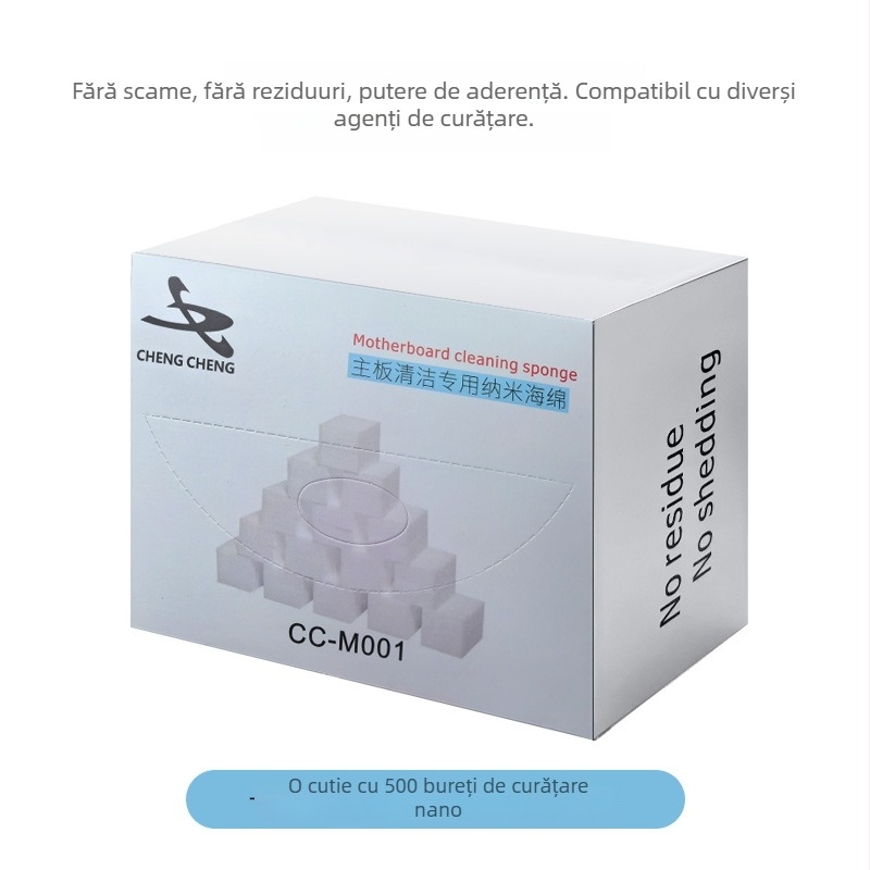 Sponge de curățare a plăcii de bază a telefonului mobil – eliminare adeziv OCA, curățare ecran, brand Cheng Cheng, seria CC-M001