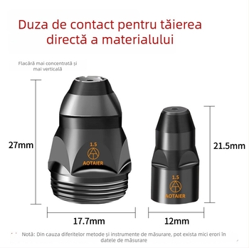 Otaire P80 duză de electrod pentru tăiere cu plasmă, filament hafniu, pentru tăierea fierului uzat