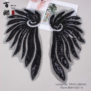 Colier din mărgele cu motive florale – Accesoriu lucrat manual pentru rochii de mireasă DIY și ținute de scenă (Min Yu, Adulți, Primăvara 2023)