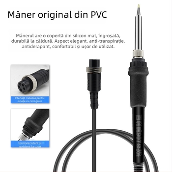 936A Stație de lipire cu temperatură constantă – temperatură reglabilă, clasă industrială, 220V, 2,8 kg