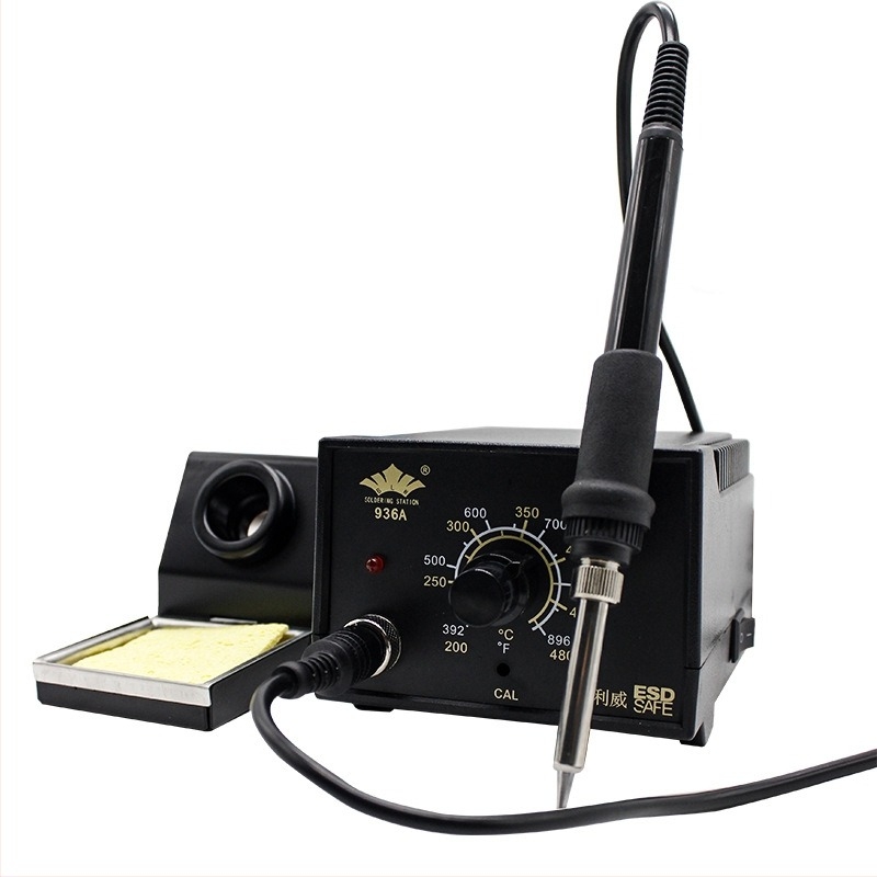 936A Stație de lipire cu temperatură constantă – temperatură reglabilă, clasă industrială, 220V, 2,8 kg