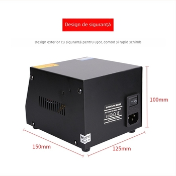 Stație de lipire cu aer cald Gordak 868D – sudare electronice, greutate 2.92