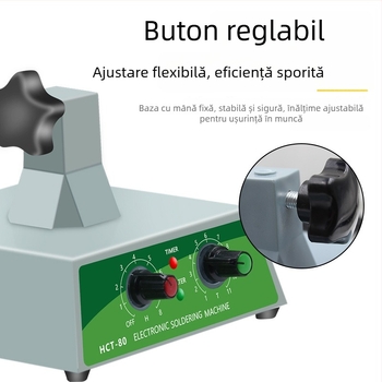 Pistol de lipit cu pedală, încălzire externă, 80W