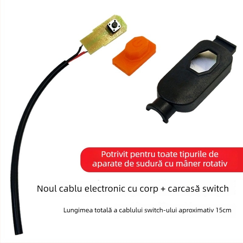 Cabos întrerupător electronic pentru pistol de sudură cu arc argon, întrerupător de sudură în stil european, întrerupător electronic pentru tăiere cu plasmă, acționare manuală, construcție manuală