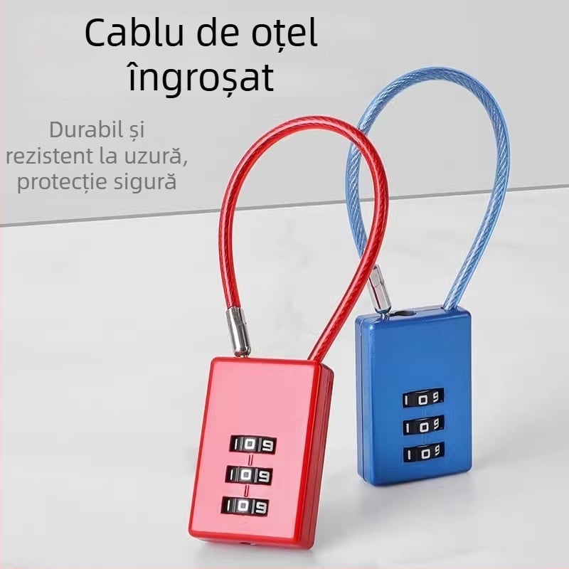 Încuietoare cu cod pentru dulapuri și bagaje — model FXGS, utilizare universală, tip încuietoare numerică, marcă Shouli