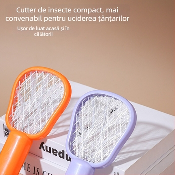 Dispozitiv electric pentru țânțari – mini 3-în-1, atracție automată, uz casnic, până la 10 m², iluminare LED, șoc electric manual