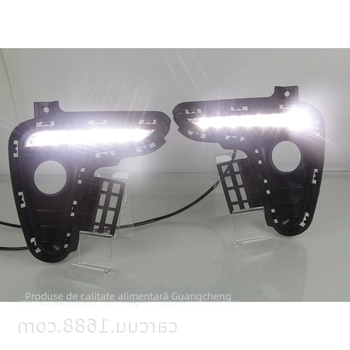 Lumini de zi pentru Kia Rio 2018 și Kia K2 2017-2018 | carcasă ABS, IP67, 2000 lm, 6000K, 1 W