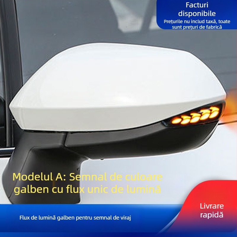 Lumini LED dinamice pentru oglinda retrovizoare, model Jsh0026, 5W, 12V, 3600K, compatibil Toyota