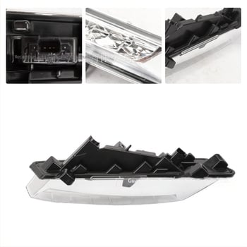 Far de zi pentru Renault Clio 4 (2016-2020) cu sursă LED, carcasă ABS, 12V, 0,2A, compatibil Renault Clio 4 (2016-2020)