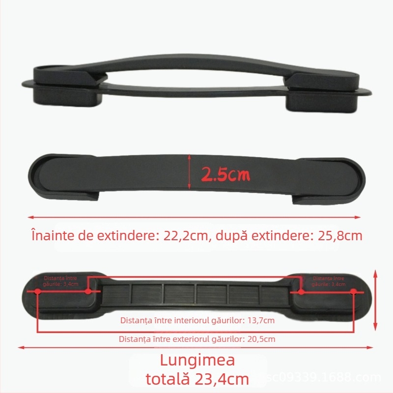 Mâner pentru valiză PU | Reducerea sarcinii | Accesorii de bagaje | Toamna 2024