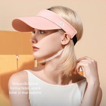 Pălărie de sport pentru exterior cu protecție UV, material Nylon/Spandex, logo imprimat, personalizabil, potrivit pentru alergare, ciclism și tenis
