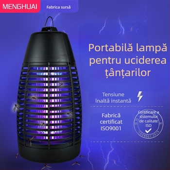 Lampă externă impermeabilă pentru insecte – eliminator de muște LED, model Bullet, 6W, 220V, tub LED