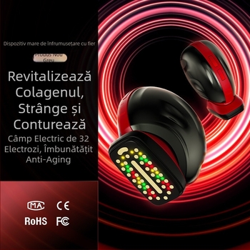Instrument de înfrumusețare cu microcurent RF, generația a patra, portabil, pentru uz casnic, baterie încorporată 500–800 mAh, IPX8 rezistent la apă, pentru eliminarea ridurilor și rejuvenarea pielii