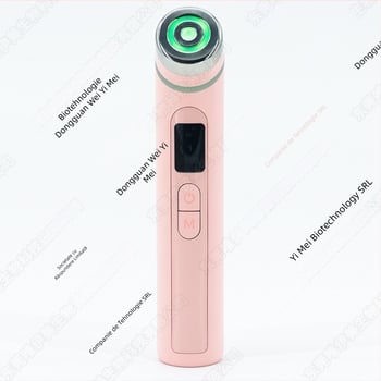 Dispozitiv de înfrumusețare cu masaj facial EMS și microcurent, terapie cu LED, portabil pentru uz casnic, bară LED mare