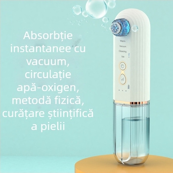 Dispozitiv facial cu vacuum de penetrare, model 3002, 2 moduri, 3 trepte, certificat CE/ROHS/FCC/PSE