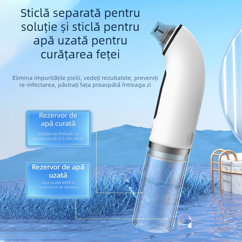 Meow xiaoyun XQP dispozitiv electric pentru față cu aspirație și infuzie de oxigen, hidratare, 4 viteze, CE/FCC, utilizare casnică