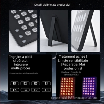 Dispozitiv de rejuvenare facială cu reducerea ridurilor, infraroșu, IPX3 rezistent la apă, alimentat la priză pentru uz casnic
