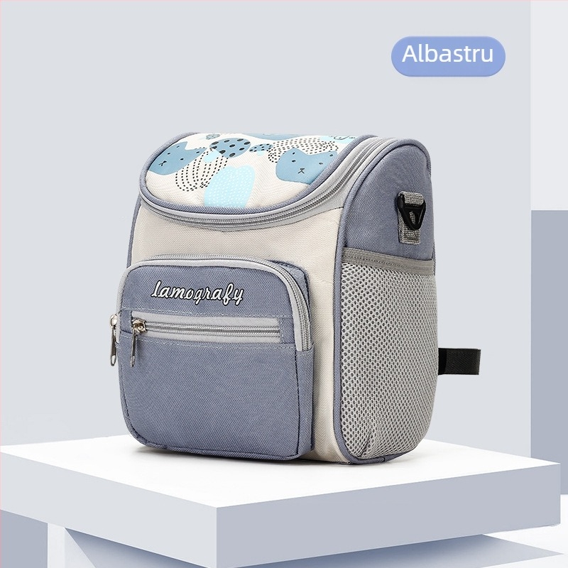 Geantă pentru cărucior de mamă — Capacitate mare, Multifuncțională, Nylon, Rezistentă la apă, Ultra-ușoară