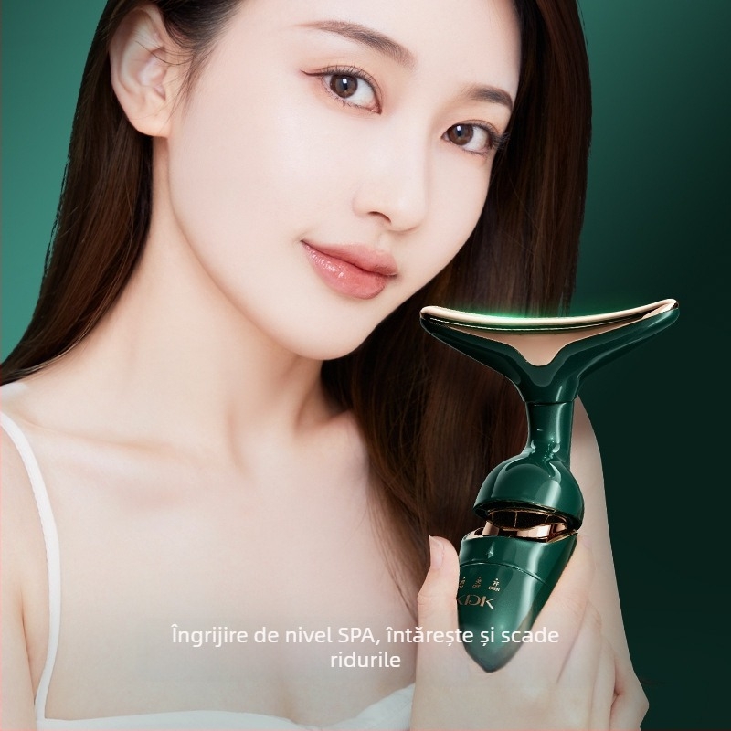 KDK instrument de lifting masaj 4D multifuncțional pentru față, gât și ochi – anion, rejuvenarea pielii, vibrație, alimentare cu baterie, portabil