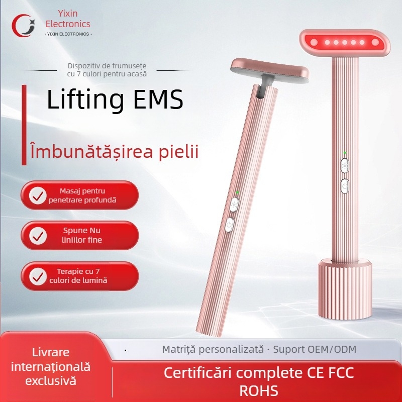 Dispozitiv de înfrumusețare a ochilor cu terapie luminoasă, portabil, baterie încorporată până la 300 mAh, IPX2 rezistență la apă