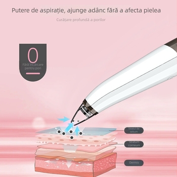 Îndepărtător electric de puncte negre și curățător de pori, portabil, model 503, brand Ya Indigo, mod de funcționare: rotație electrică, 3 trepte