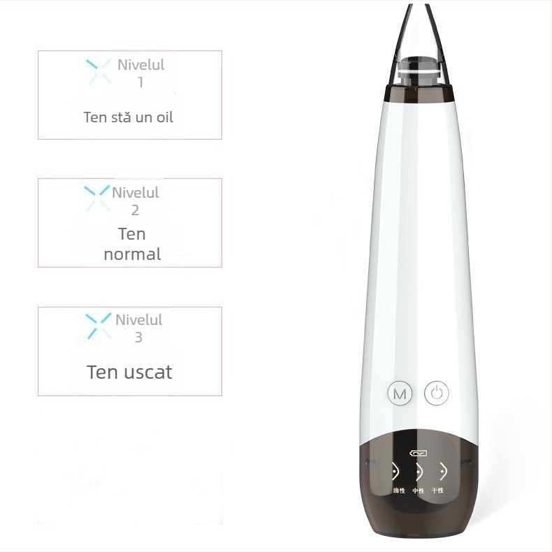 Îndepărtător electric de puncte negre și curățător de pori, portabil, model 503, brand Ya Indigo, mod de funcționare: rotație electrică, 3 trepte