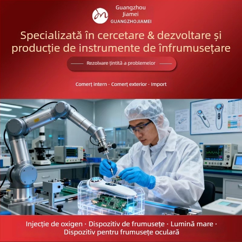 Dispozitiv de infuzie cu oxigen pentru față, pulverizator cu nano-atomizare, baterie încorporată 1000–1200mAh, timp ceață ≤10 s, control inteligent al temperaturii, CE/ROHS