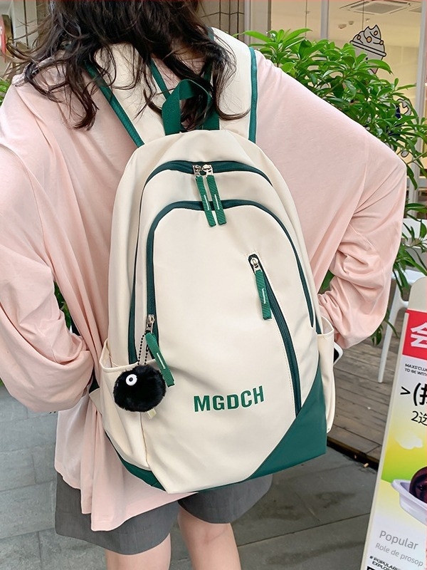 Rucsac din pânză 20-35L, unisex, curele cu pernă de aer, potrivit pentru călătorii de recreere