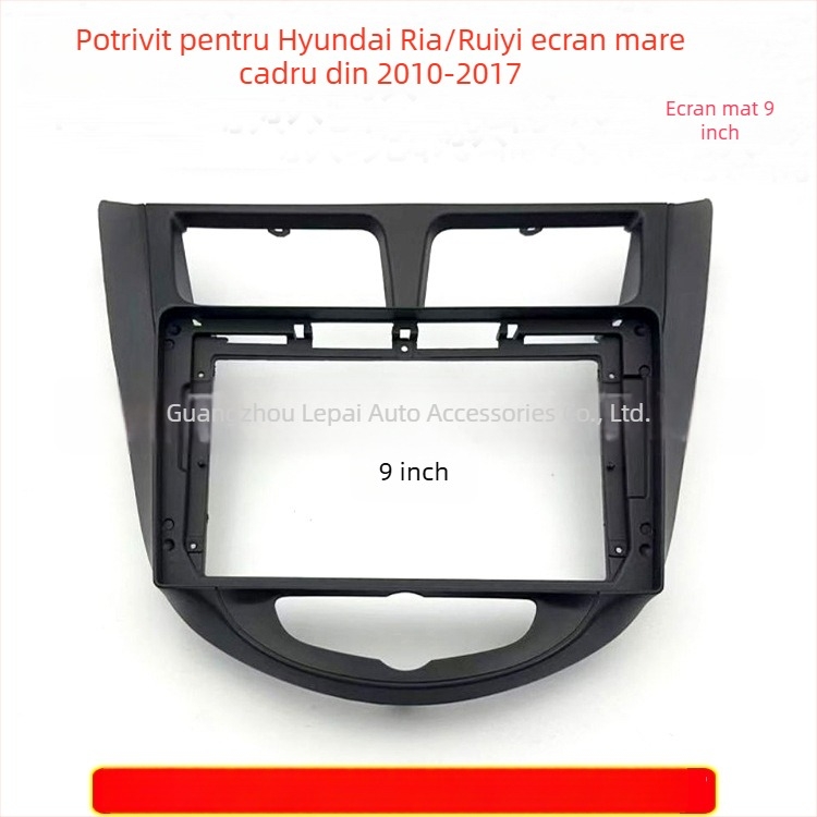 Panou central de navigație pentru Hyundai Verna 2010-2014 – Plastic, 12V, 500 g, Peak auto parts