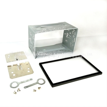 Universal 2-DIN cadru din fier pentru modificare audio auto, pentru Volkswagen (Material: Cadru din fier; Greutate: 200 g; Model: Universal; Brand: Fengdu)