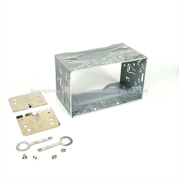 Universal 2-DIN cadru din fier pentru modificare audio auto, pentru Volkswagen (Material: Cadru din fier; Greutate: 200 g; Model: Universal; Brand: Fengdu)