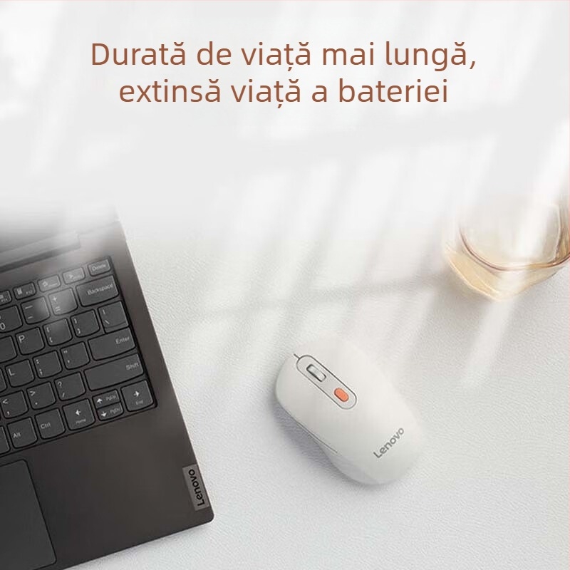 Lenovo mouse fără fir Bluetooth dual-mode Howard, 3 butoane, senzor optic