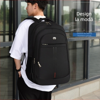 Rucsac unisex pentru afaceri, capacitate 56-75 L, material Oxford, curele cu pernă de aer, căptușeală poliester