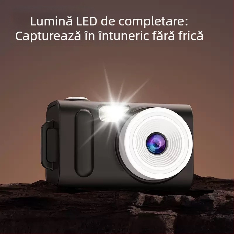 Sharpness X2 Mini Cameră digitală, 1080P video, ecran LCD de 1.69 inch, stocare TF Card