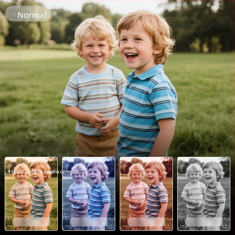 Cameră digitală pentru copii MC6 Little Yellow Duck – 12–20 MP, ecran LCD de 0,96 inch, card TF