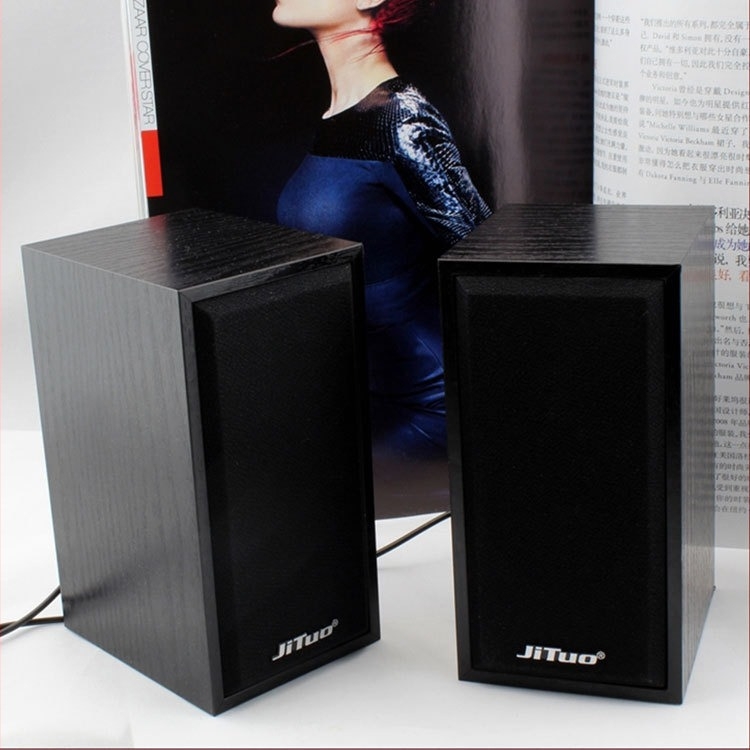 Boxă mini din lemn pentru laptop, cu subwoofer, model 2801, brand Technical tuo