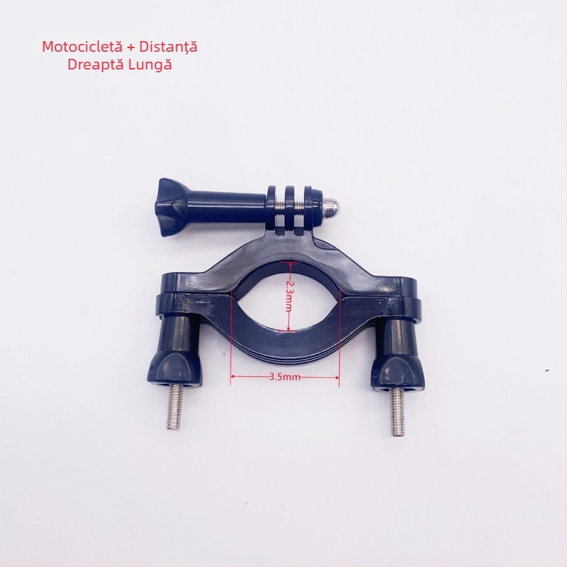 Suport pentru motocicletă GP65, material PC, include șurub drept lung, compatibil cu modele generale, imprimare logo disponibil