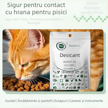 Desicant Silica Gel – Rezistent la umezeală și mucegai (Categorie: Deumidificatoare și desicante pentru uz casnic; Brand: Other; Import: No)