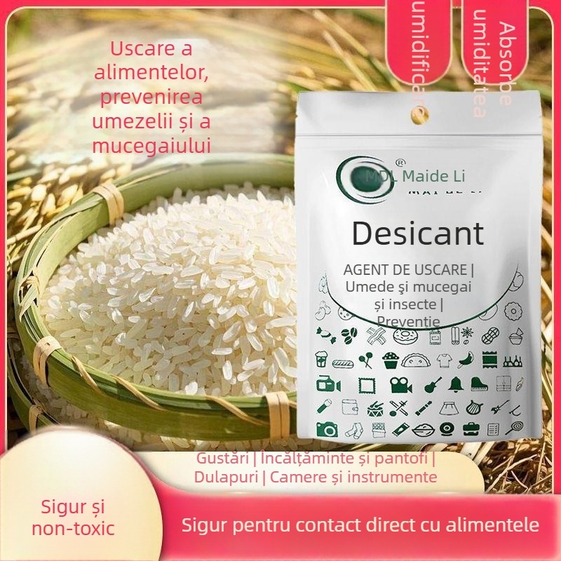Desicant Silica Gel – Rezistent la umezeală și mucegai (Categorie: Deumidificatoare și desicante pentru uz casnic; Brand: Other; Import: No)